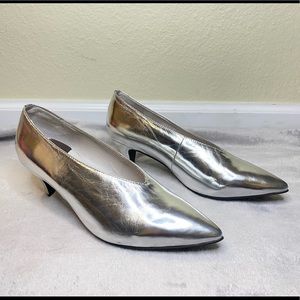 Jeffrey Campbell Carla Silver Heels
